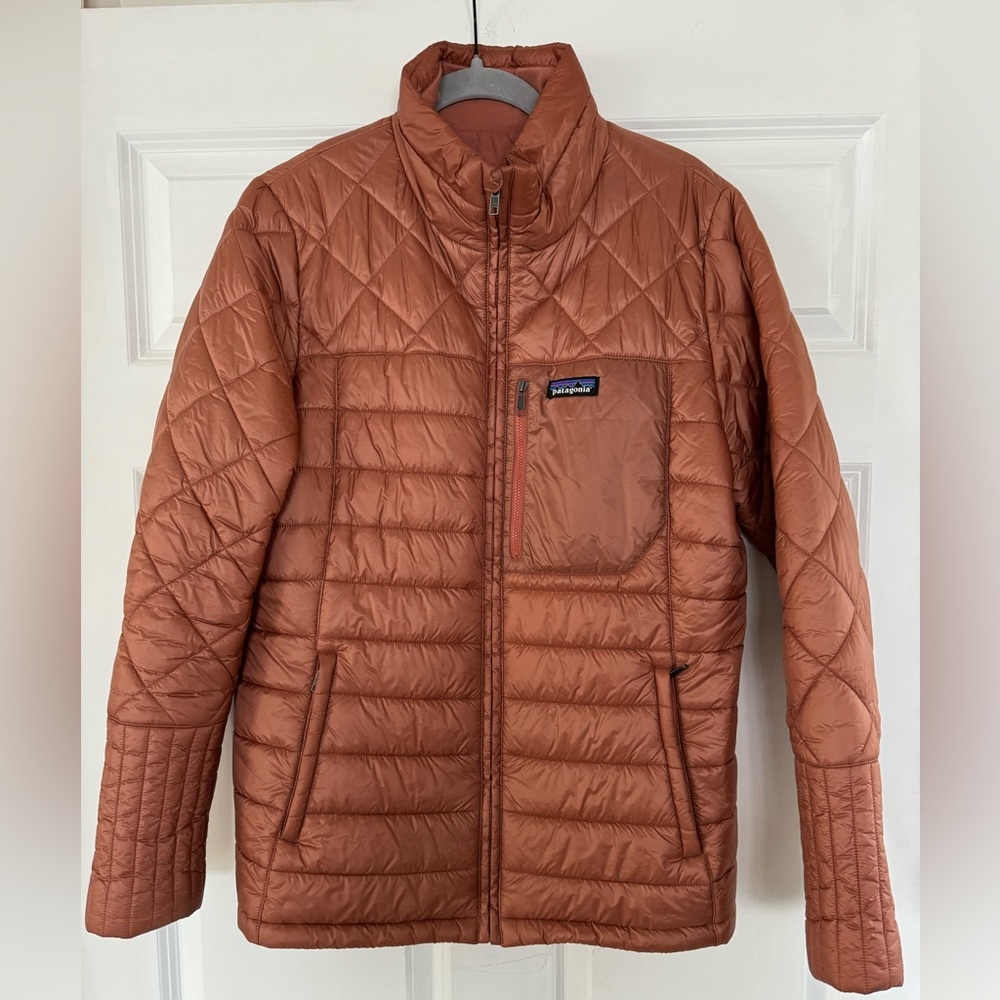 Women’s Patagonia Radalie Jacket XL Century Pink Coral Copper Winter Coat